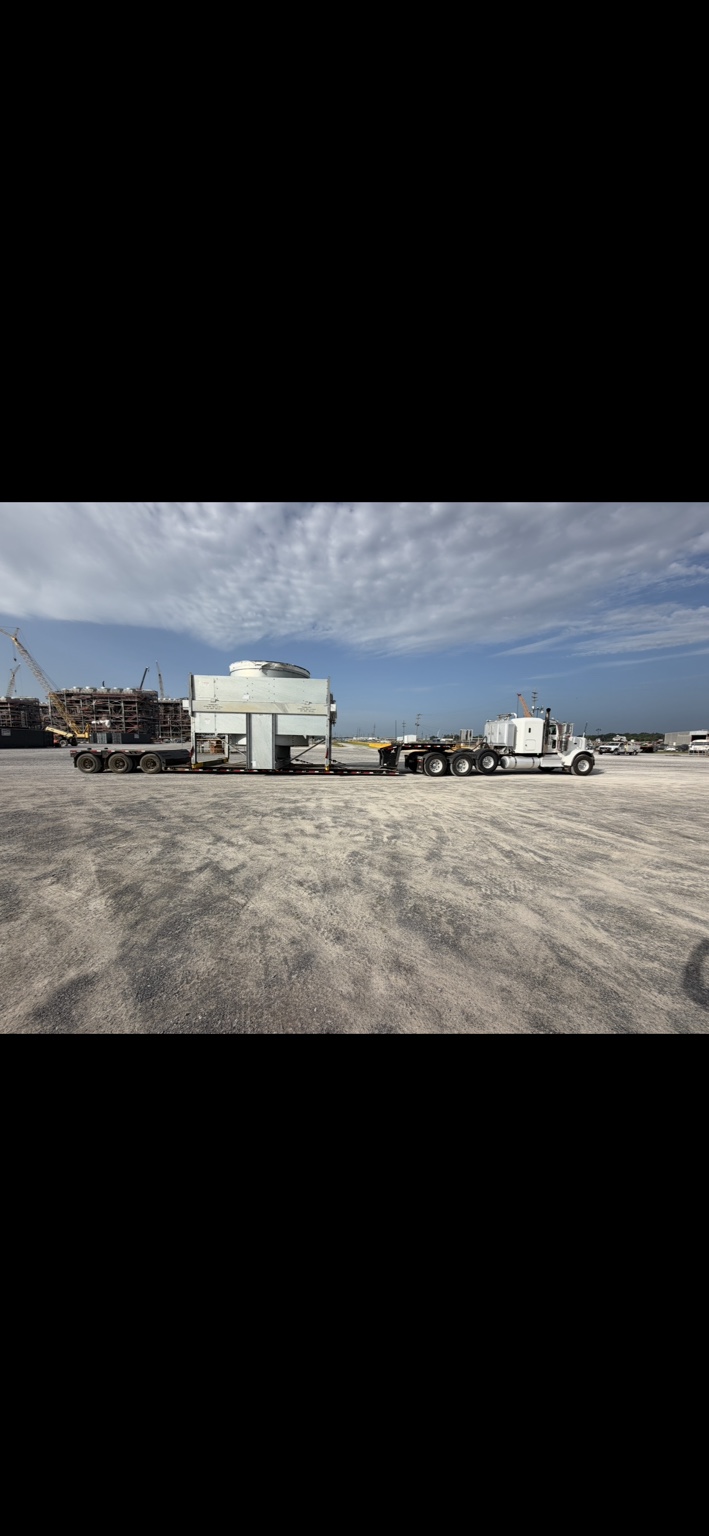 Coastal hauling oversized industrial equipment
